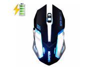 UrChoiceLtd A8 Gaming Mouse NEW Rechargeable Silent 2.4GHz Wireless Mouse USB Optical Ergonomic PC Mice For Laptop Computer Notebook Desktop Game Office