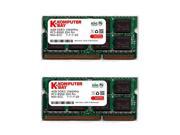 Komputerbay 8GB 2x 4GB DDR3 SODIMM 204 pin 1066Mhz PC3 8500 7 7 7 20 Laptop Notebook Memory for Apple Macbook Pro