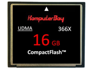 Komputerbay 16GB High Speed Compact Flash CF 366X Ultra High Speed Card 24MB s Write and 53MB s Read