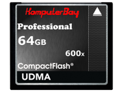 KOMPUTERBAY 64GB Professional COMPACT FLASH CARD CF 600X 90MB s Extreme Speed UDMA 6 RAW 64 GB