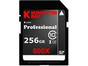 Komputerbay Professional 256 GB High Speed SDXC Class 10 UHS I U3 600X Flash Card