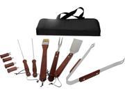 KitchenWorthy 11 Piece BBQ Tool Set