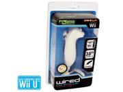 KMD Nunchuk Wired Controller for Wii Wii U White