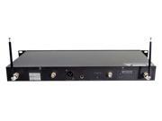 Rack Mount 8 Channel Wireless Microphone System with 4 Lavalier Headsets and 4 Handheld Mics