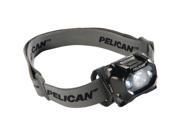 PELICAN 027650 0100 110 105 Lumen 2765 Safety Approved 3 Mode LED Headlight Black
