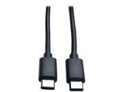 TRIPP LITE U040 006 C C Male to C Male USB 2.0 Cable 6ft