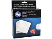 HP HPWS100RB Cd Dvd Storage Sleeves 100 Pk