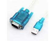 USB 2.0 to Serial Com Port 9 Pin DB 9 RS 232 Adapter Cable