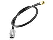 RP SMA Male to N Type Female Connector Cable Black 40CM