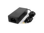 12V 4A AC DC Adapter Power Supply Cord Charger 5.5x2.1mm Plug IEC320 C14 Socket