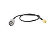 Unique Bargains 12.8 SMA Male to TNC Male RF Coax Plug Adapter Antenna Jumper Pigtail Cable