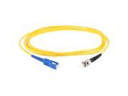 Yellow 3Meter 10ft Fiber Optic Cable SC to ST SM Single Model SX 9 125 3.0