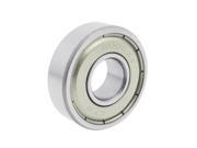 Unique Bargains 26mm x 10mm x 8mm Miniature Radial Deep Groove Ball Bearings 6000ZZ