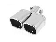 Unique Bargains Stainless Exhaust Muffler Tip Tail Piping for Sylphy Excelle Chevy Ford Focus