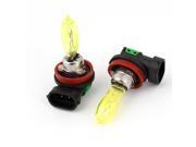 Unique Bargains 2pcs 100W Amber HOD Xenon H8 Vehicle Fog Lamp Light Unique Bargains 2pcs 100W Amber HOD Xenon H8 Vehicle Fog Lamp Light