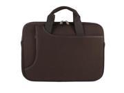 Brown 15 15.4 15.6 Notebook Laptop Sleeve Handle Bag Case Pouch