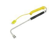 Unique Bargains Unique Bargains SMPW K M Connector 50 500C K Type Thermocouple Probe Temperature Sensor