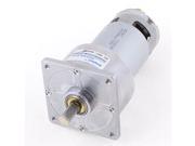 Unique Bargains Cylindrical Soldering Rotatory Gear Motor 46r min 24VDC