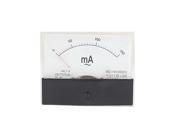 Rectangle Panel AC 0 150mA Analog Meter Ammeter 44L1 A