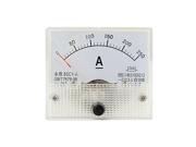 Unique Bargains 85C1 A DC 0 250A Analog Panel Meter Ammeter Amperemeter