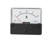 Unique Bargains Class 2.5 Accuracy DC 0 2.0A Analog Current Amperemeter
