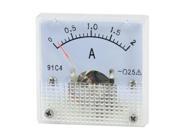Unique Bargains DC 0 2A Class 2.5 Analog Panel Meter Amperemeter Ammeter Test Tool