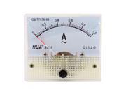 85L1 AC 0 1A Sqaure Fine Tuning Dial Panel Ampere Meter Amperemeter