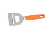 Unique Bargains 5.7 Long Orange Grip Fruit Vegetable Paring Cutter Peeler Tool