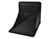 Unique Bargains Car Seat Chair Back Pack Black Foldable Table Food Dining Tray Drink Cup Holder
