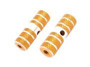2 Pcs Child Bicycle Bike Stunt Axle Metal Foot Pegs Golden for BMX