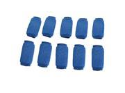 Unique Bargains 10Pcs Stretchy Volleyball Basketball Gear Finger Sleeves Protector Wrap Support