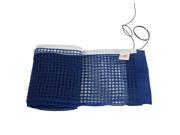 70.9 x 5.9 Portable Meshy Nylon Ping Pong Net Table Tennis Net w Pull String Blue