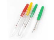 Unique Bargains Sewing Seamstress Tailor Stitch Seam Ripper Tool Green Red Yellow