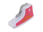 Unique Bargains White Pink Plastic 3D Star Shoe Nail File Clippers Trimmer Cutter Tool