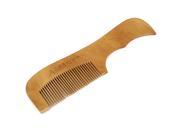 Dresser Cosmetic Tool Handgrip Hairdressing Wood Wide Toothed Hair Comb