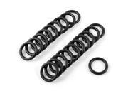 20 Pcs 20mm OD 3mm Thickness Black Rubber O Ring for RC DIY Prop Saver