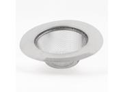 Unique Bargains 4.5 Diameter Silver Tone Stainless Steel Sink Strainer for Bathroom