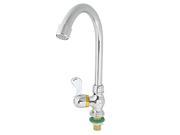 Bathroom Swan Neck 1 4 Turn Vertical Mounted Type Faucet Water Tap