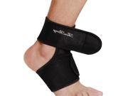 Unique Bargains Adjustable Neoprene Ankle Support Wrap Brace Guard for Right Feet Ankle