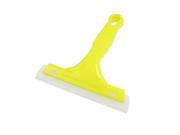 Unique Bargains Yellow Clear Blade Windshield Glass Film Scraping Cleaner for Car