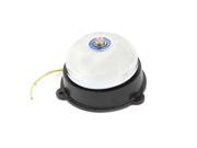 UC4 75 75mm Dia Building Shops Fire Alarm Electric Bell Silver Tone AC 220V