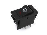 12V Red Light 4 Pin DPST Latching OFF ON Boat Rocker Switch for Car