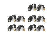 5Pairs Security CCTV Cameras Single Channel BNC UTP Video Balun Transceiver