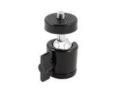 60mm Height 360 Degree Adjustable Black Plastic Camera Holder Bracket