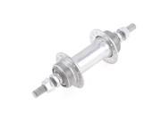 7 Length Silver Tone Metal 14 Hole Bicycle Back Hubs Spare Part