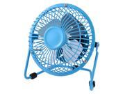 Portable Home Office Aluminum USB Powered Personal Mini Fan for PC Laptop