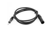 Unique Bargains 47.2 Length Stereo Audio FM AM Antenna Adapter Wiring Cable for Auto