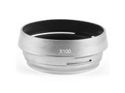 Unique Bargains LH JX100 Aluminum Lens Hood LA 49X100 Adapter Ring for Fujifilm X100 X100s
