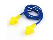 Unique Bargains Flexible Silicone Swimming Ear Plugs Earplugs w Anti leak Nylon String