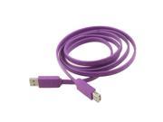 Unique Bargains USB Male to Female Extend Extension Flat Cable 1.5M 4.9ft